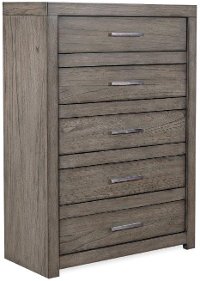 Modern Brownstone Gray Chest of Drawers - Modern Loft