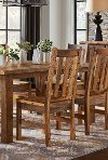 Clearance Rustic Reclaimed Wood Dining Room Chair - Barnwood