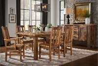 Rustic Reclaimed Wood Dining Room Chair - Barnwood-2