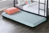 BT40TBBL Black Roll-Out Twin Metal Trundle Bed - Walker Edison