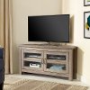 Driftwood 44 Inch Corner TV Stand