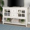 Antique White 52 Inch Buffet TV Stand