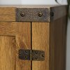 Barnwood 58 Inch Rustic TV Stand-3