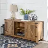 W58BDSDRO Rustic Oak Farmhouse 58 Inch TV Stand - Towne