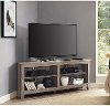 58 Inch Driftwood Corner TV Stand