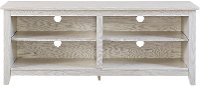 Antique White 58 Inch Transitional TV Stand-2