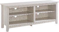 Antique White 58 Inch Transitional TV Stand-3