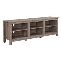 Modern 70 Inch Driftwood TV Stand-2