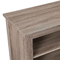 Modern 70 Inch Driftwood TV Stand-4