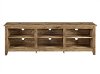 Modern 70 Inch Barnwood TV Stand-3