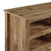 Modern 70 Inch Barnwood TV Stand-4