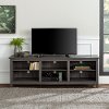 Modern 70 Inch Charcoal TV Stand