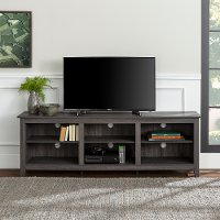 Modern 70 Inch Charcoal TV Stand