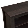 Modern 70 Inch Dark Brown TV Stand-4