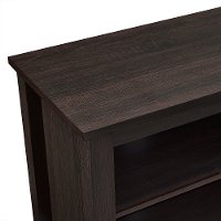 Modern 70 Inch Dark Brown TV Stand-4