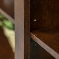 Modern 70 Inch Walnut Brown TV Stand-3
