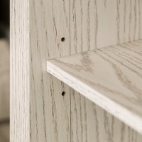 Modern 70 Inch White Wash TV Stand-4