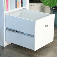 DW48D30WH Classic White Home Office Wood Desk-4