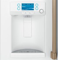 CYE22TP4MW2 Cafe Counter Depth French Door Smart Refrigerator with Hot Water Dispenser - 22.2 cu. ft., 36 Inch Matte White-3