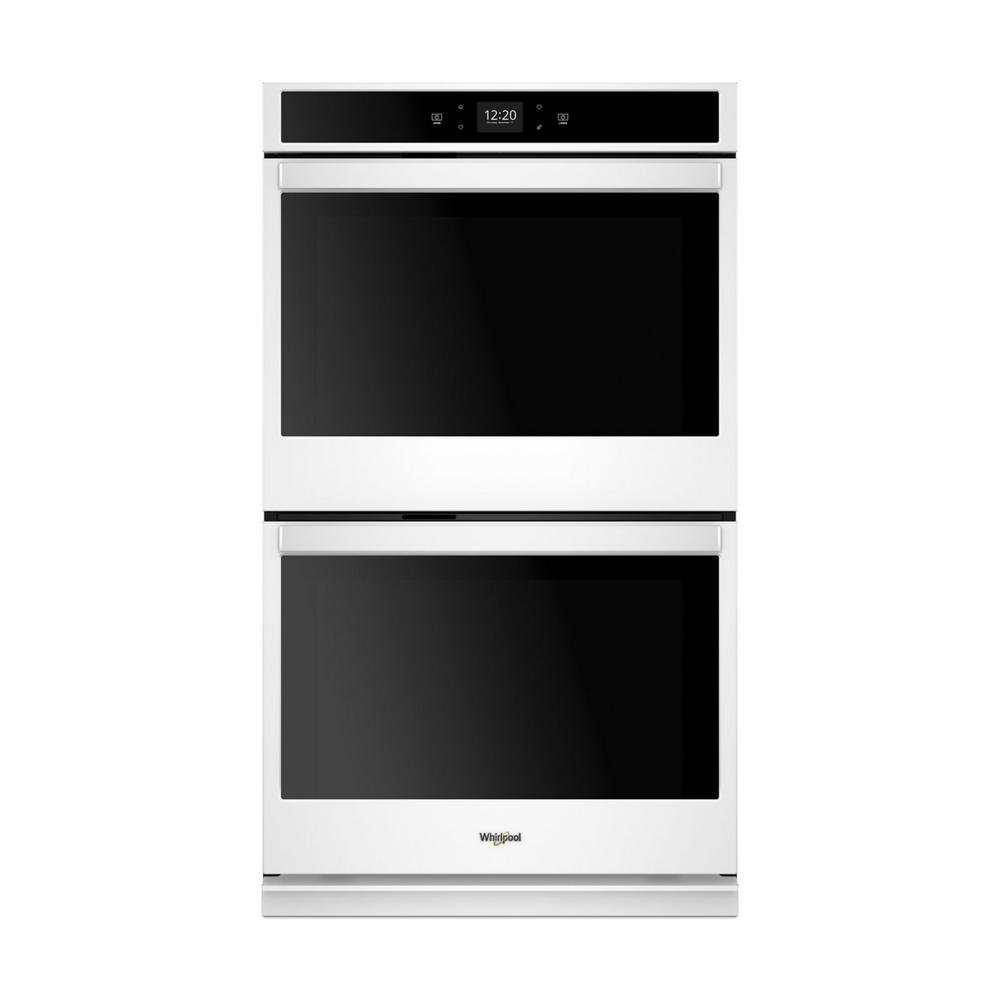 WOD51EC7HW Whirlpool 27 Inch Smart Double Wall Oven with Touchscreen - 8.6 cu. ft. White-1