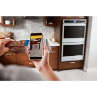 WOD51EC7HW Whirlpool 27 Inch Smart Double Wall Oven with Touchscreen - 8.6 cu. ft. White-3
