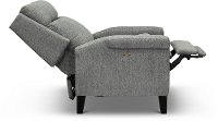 Stonewash Gray High Leg Power Recliner - Prima-3