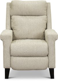 Dove Tan High Leg Power Recliner - Prima