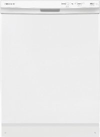 FFCD2418UW Frigidaire Dishwasher with a Sanitize Cycle - White