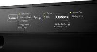 FFCD2418UB Frigidaire 24 Inch Dishwasher with Sanitize Cycle - Black-2
