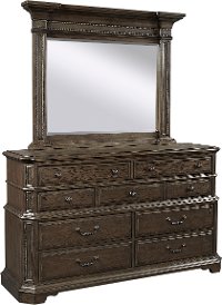 Traditional Brown Dresser - Foxhill