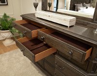 Traditional Brown Dresser - Foxhill-5