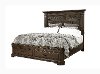 Traditional Brown Queen Storage Bed - Foxhill