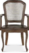 Soulan Brown Dining Room Arm Chair