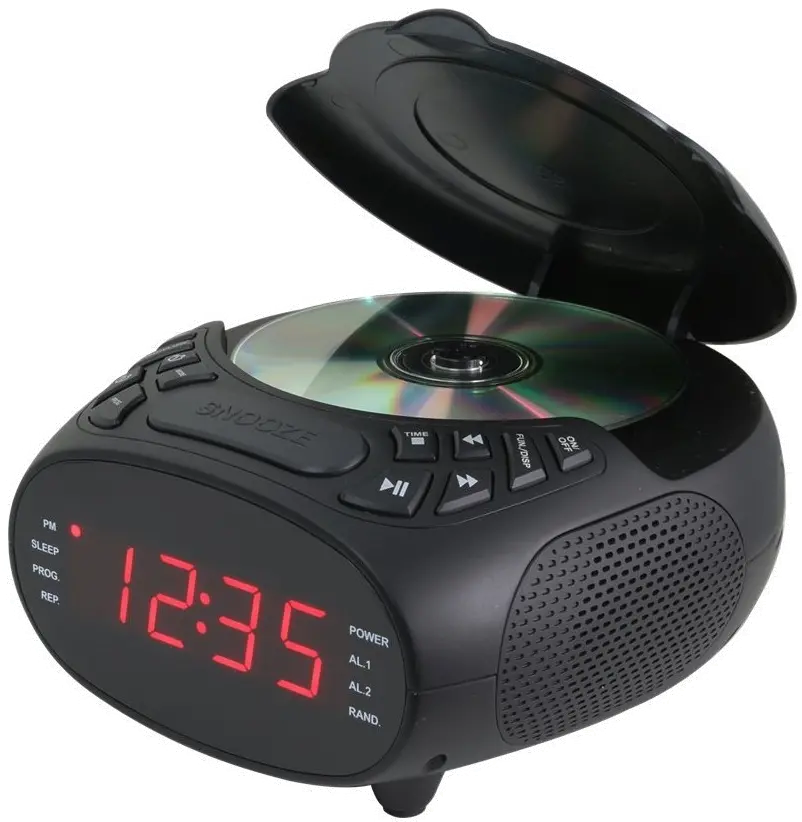 CC318B/CLOCK GPX CD Player Clock Radio -3