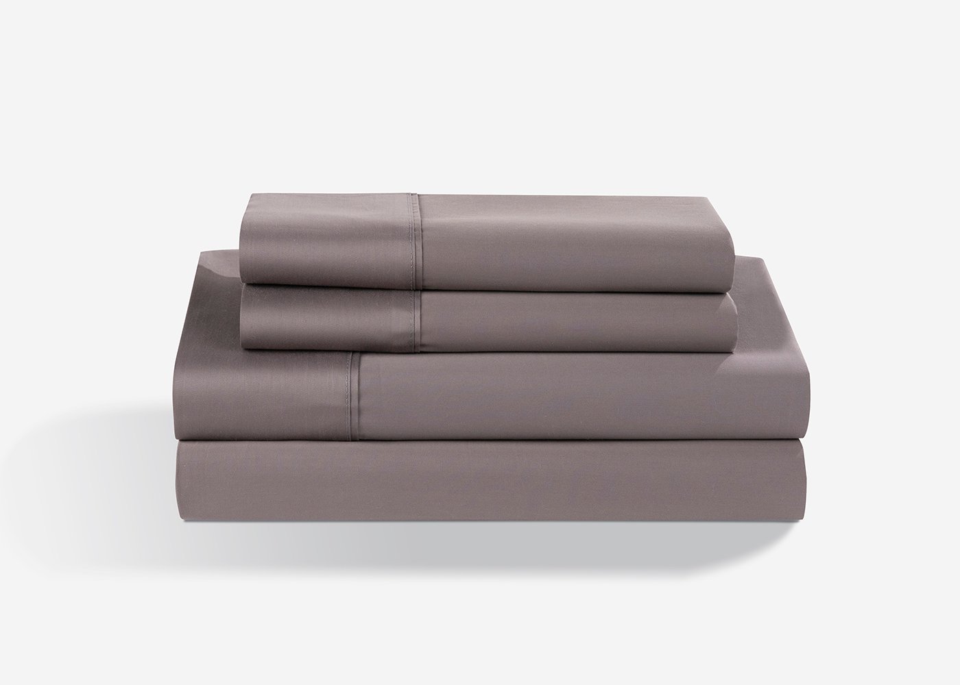BGS21ASFD Bedgear Gray Hyper Cotton Split Cal-King Bed Sheets-1
