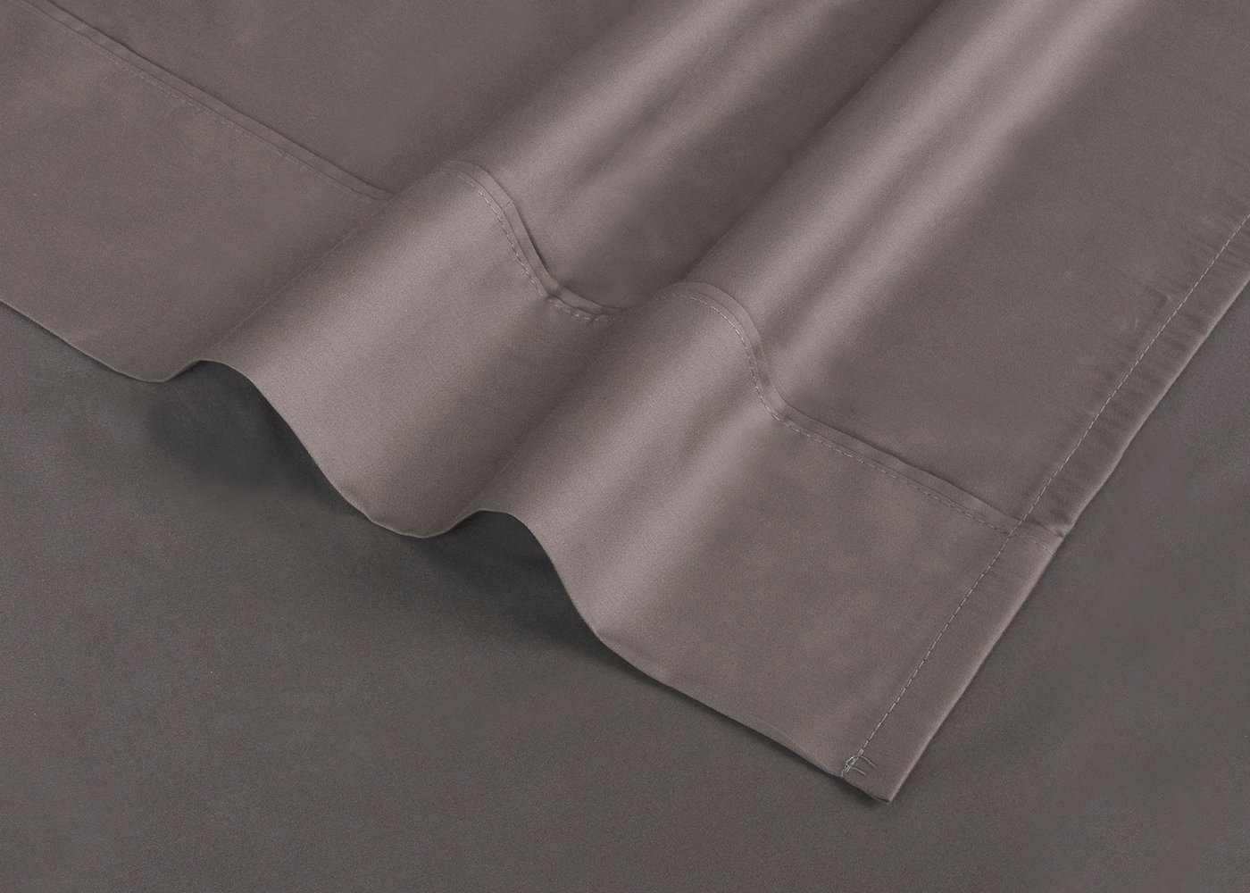 BGS21ASFD Bedgear Gray Hyper Cotton Split Cal-King Bed Sheets-3
