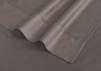 BGS21ASFD Bedgear Gray Hyper Cotton Split Cal-King Bed Sheets-3
