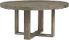 Clearance Contemporary Walnut Round Dining Table - Tango