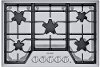 SGSX305TS Thermador Masterpiece Star Burner Gas Cooktop - 30 Inch Stainless Steel