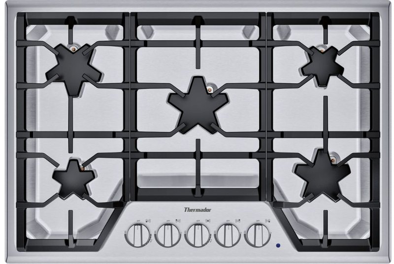 Thermador Masterpiece Star Burner Gas Cooktop 30 Inch Stainless