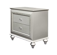 Contemporary Champagne Nightstand - Kaitlyn-2