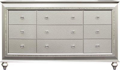 Contemporary Champagne Dresser - Kaitlyn