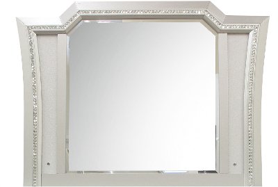Contemporary Champagne Platinum Mirror - Kaitlyn