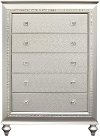 Contemporary Champagne Chest of Drawers - Kaitlyn