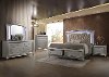 Clearance Champagne Platinum 3 Piece Queen Bedroom Set - Kaitlyn