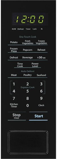 SMC1131CB Sharp Countertop Microwave -1.1 cu. ft. Black-3