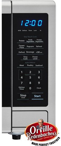 SMC1132CS Sharp Countertop Microwave - 1.1 cu. ft. Stainless Steel-3