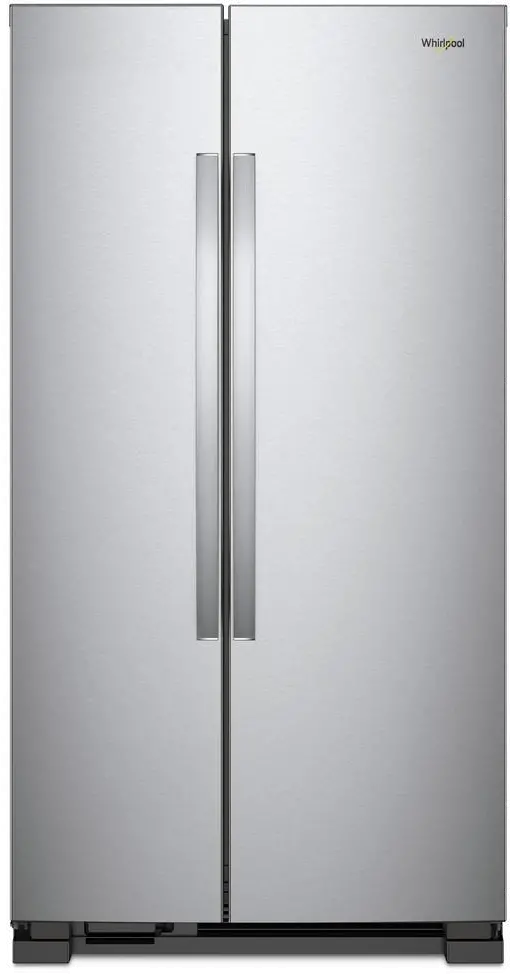 WRS315SNHM Whirlpool 25 cu ft Side by Side Refrigerator - Stainless Steel-1