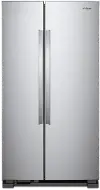 WRS315SNHM Whirlpool 25 cu ft Side by Side Refrigerator - Stainless Steel