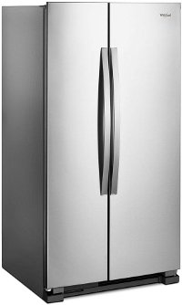 WRS315SNHM Whirlpool 36-inch Wide Side-by-Side Refrigerator - 25 cu. ft. Stainless Steel-3